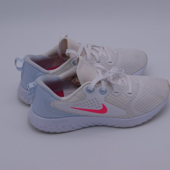 Nike Sneakers Women's Sz 8 Legend React Running Shoes Lace up White AA1626-102 - Picture 4 of 10